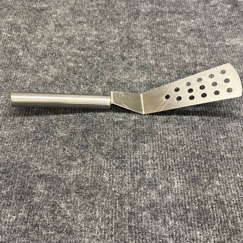 IKEA Stainless Steel Offset Spatula Slotted Turner Perforated Kitchen Utensil